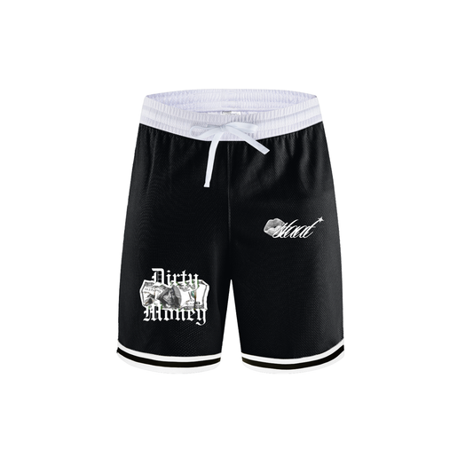 Classic Stripe Trim Basketball Shorts