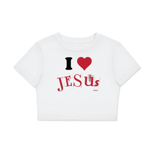 I <3 Jesus Crop